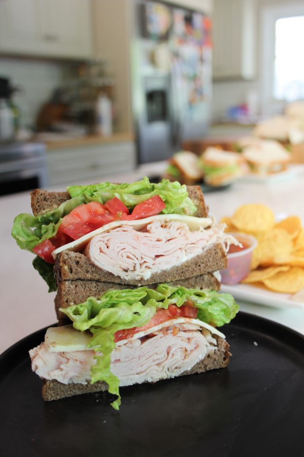 Lunch Box Express Honey Smoked Turkey Sandwich