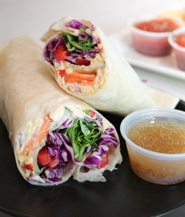 Lunch Box Express Vegetarian Wrap